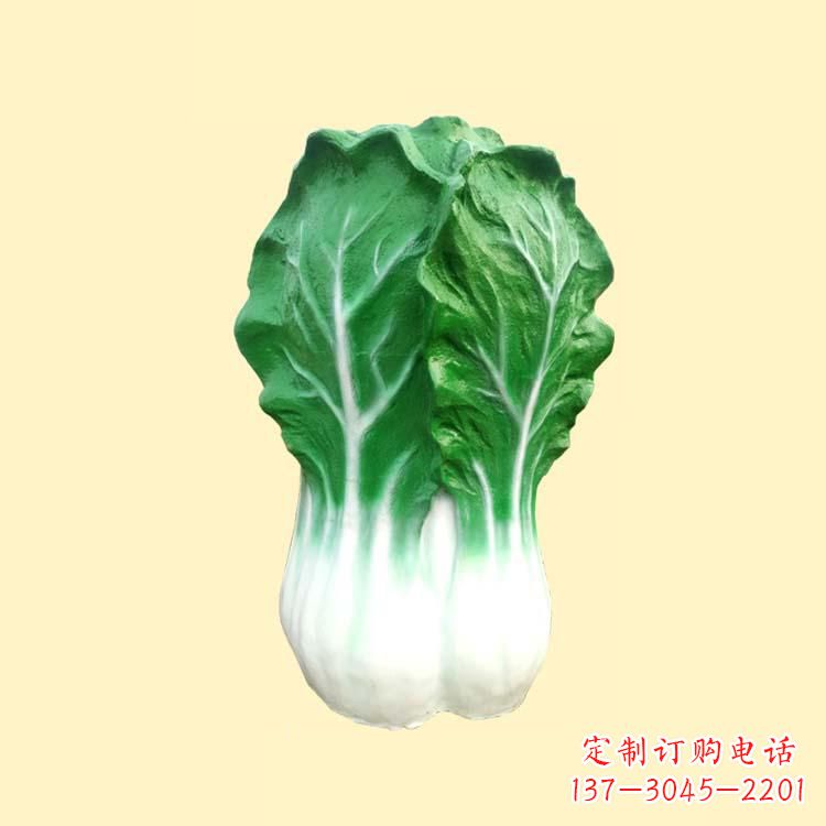 张家口白菜卡通雕塑