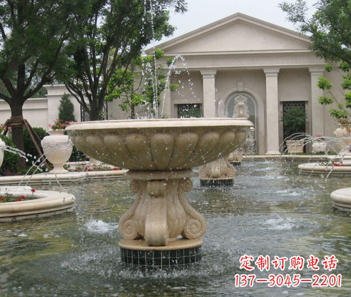 张家口别墅景观欧式喷泉石雕_2 (3)