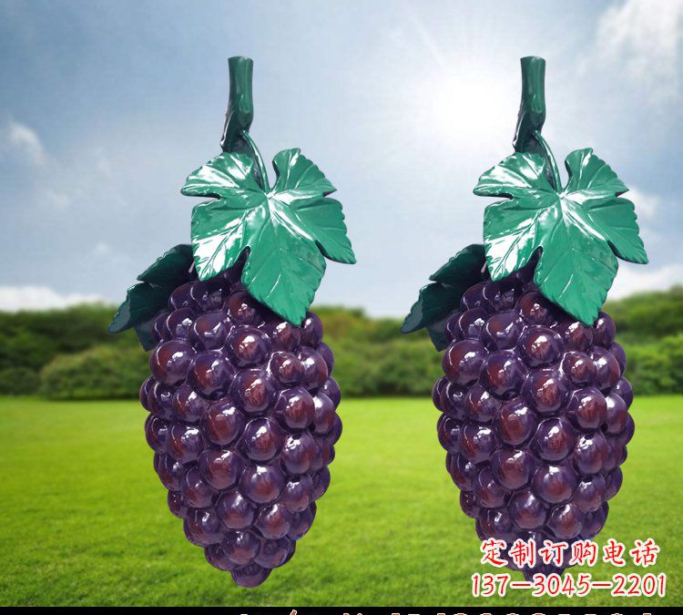 张家口玻璃钢水果雕塑创造出一个美丽的世界
