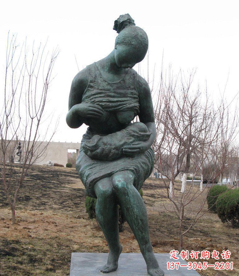 张家口女性雕塑——象征着美丽与力量