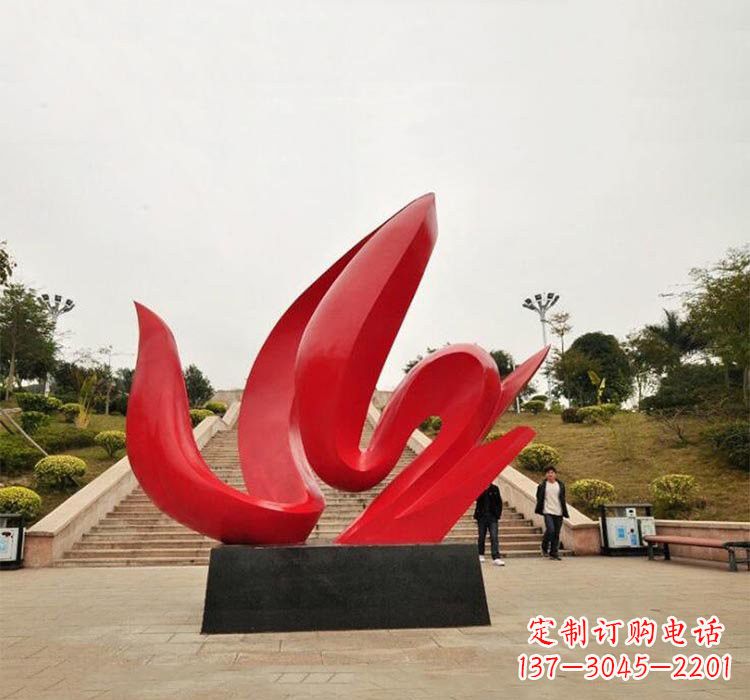 张家口不锈钢火苗雕塑艺术之灵感