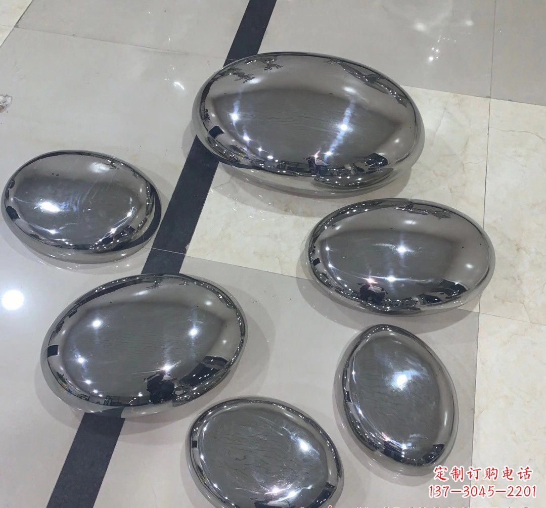 张家口不锈钢鹅卵石雕塑精美的艺术瑰宝