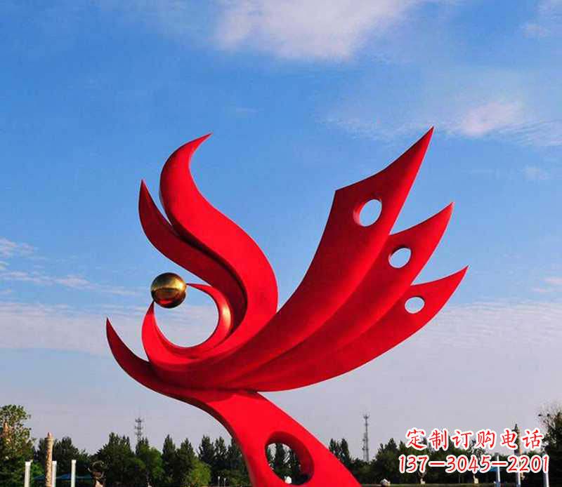 张家口不锈钢凤凰灵动传神