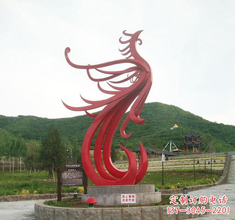 张家口不锈钢凤凰展现古老文明的传承