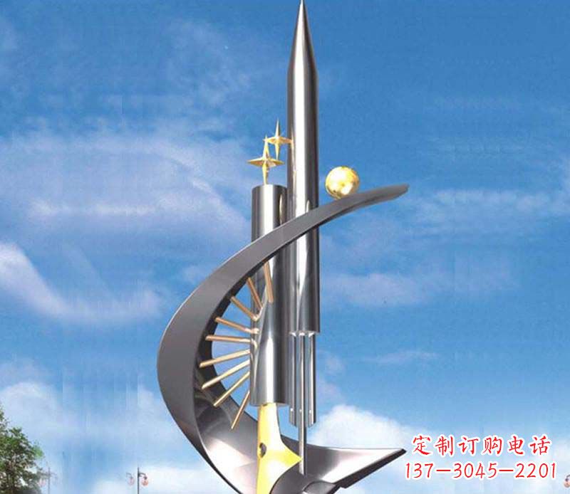 张家口不锈钢笔雕塑艺术与精美的完美结合