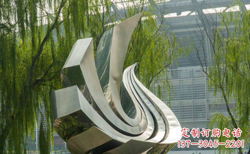 张家口不锈钢鸽子雕塑