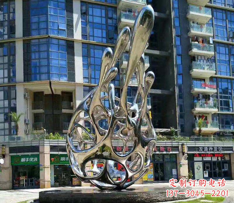 张家口不锈钢火龙果雕塑集艺术与自然之美
