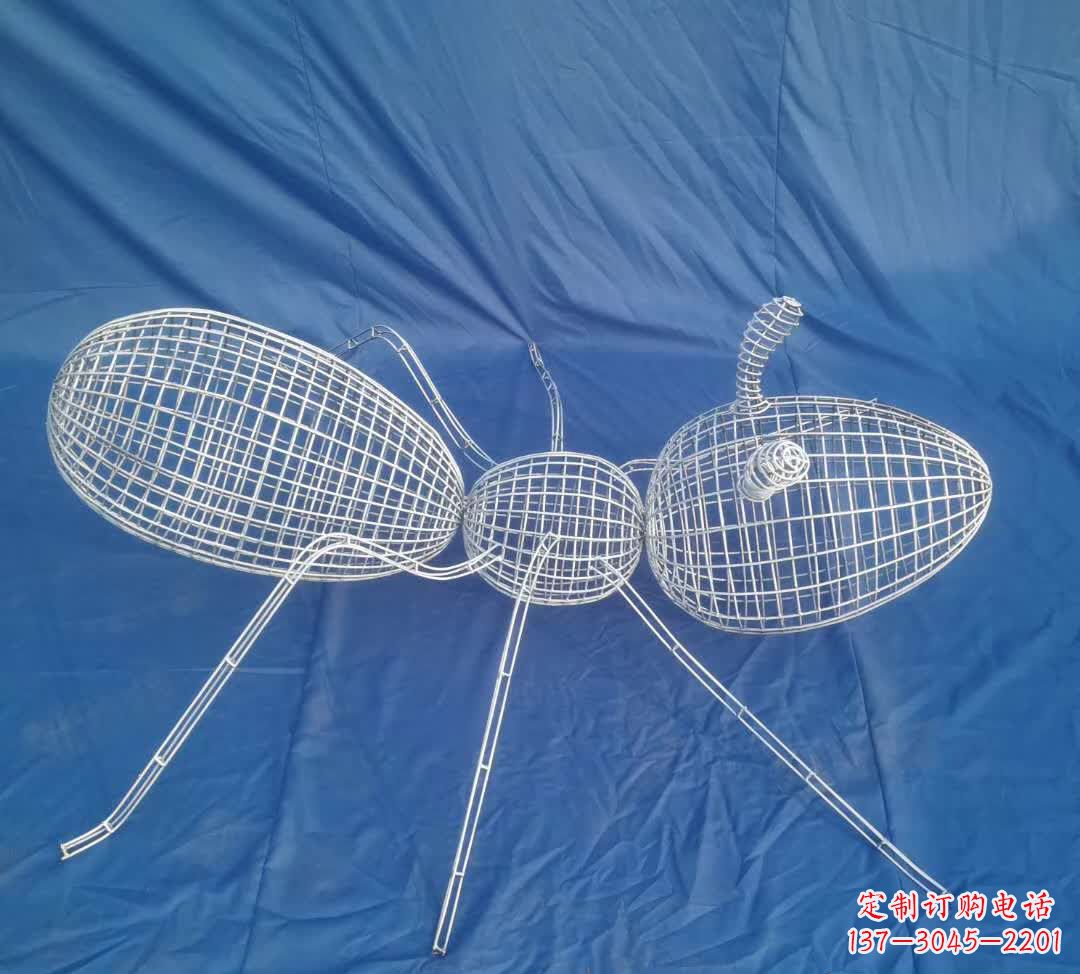 张家口蚂蚁镂空雕塑精致的艺术精品