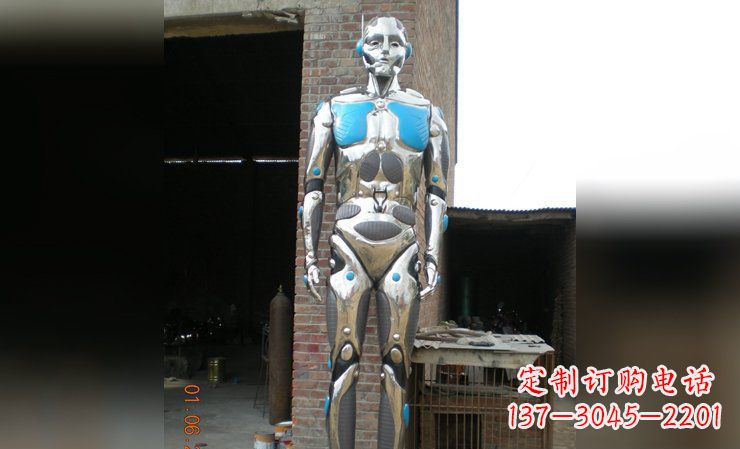 张家口不锈钢人体雕塑精美绝伦
