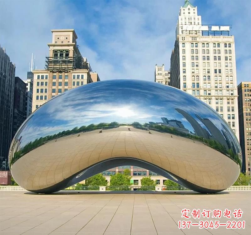张家口不锈钢水滴艺术雕塑美丽的灵感之源