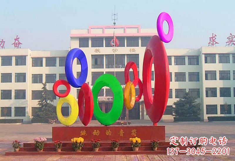 张家口不锈钢音符雕塑给你一种全新的视觉感受