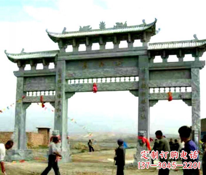张家口该牌坊雕塑