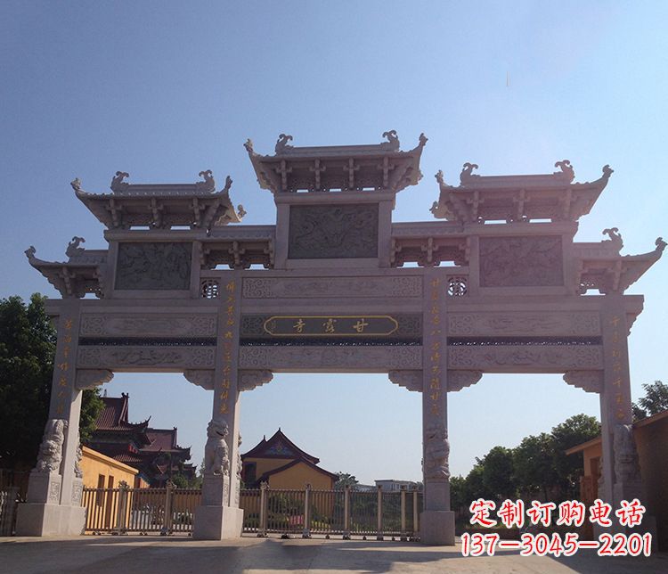 张家口牌坊雕塑——传承民间艺术的精髓