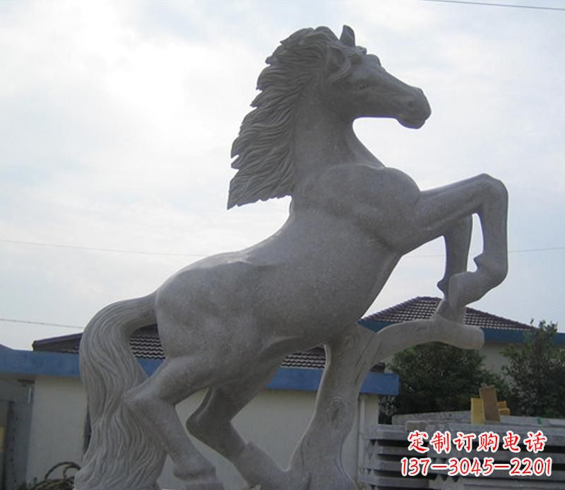 张家口大理石动物雕塑经典之作