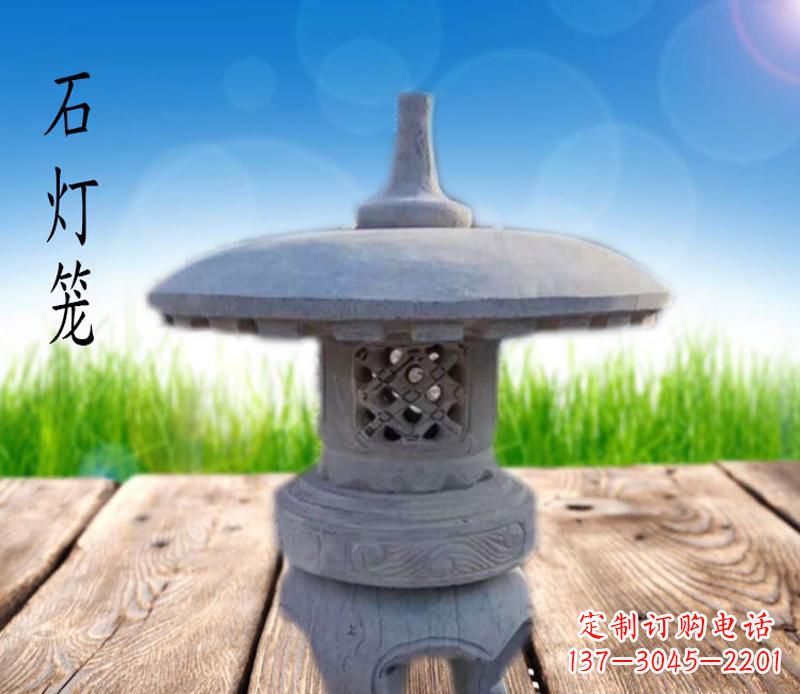 张家口大理石灯笼雕塑