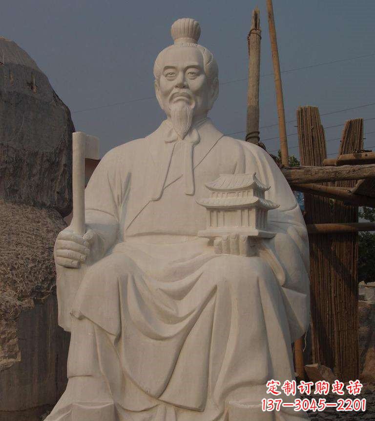 张家口传承古典艺术,精美手工鲁班雕塑