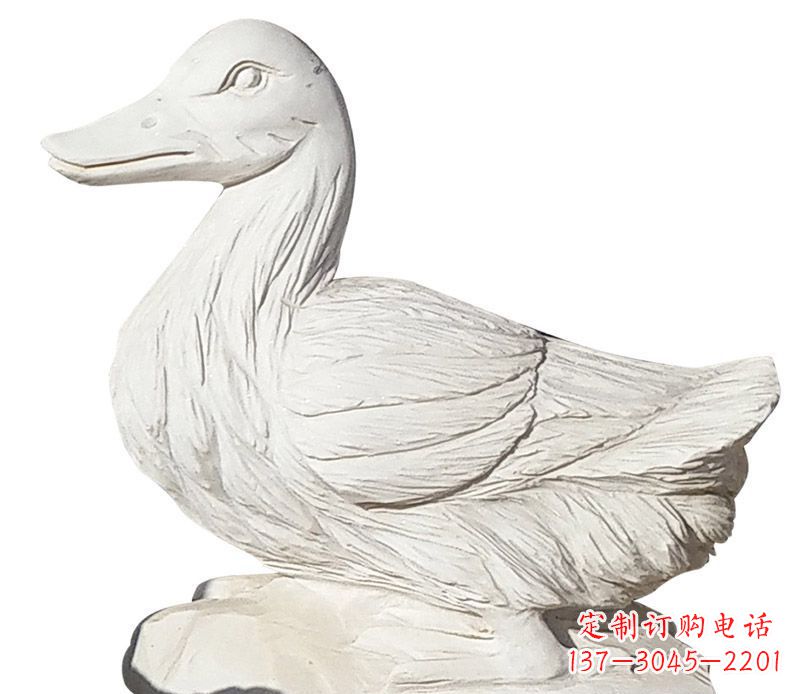 张家口精美大理石动物石雕