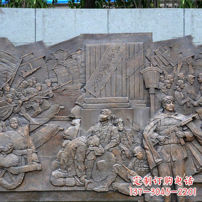 张家口纪念红军革命人物雕塑