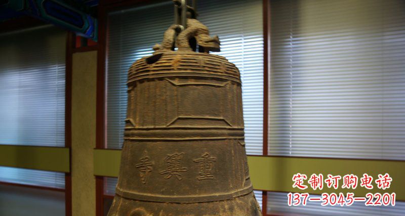 张家口仿古铜钟寺庙铜雕