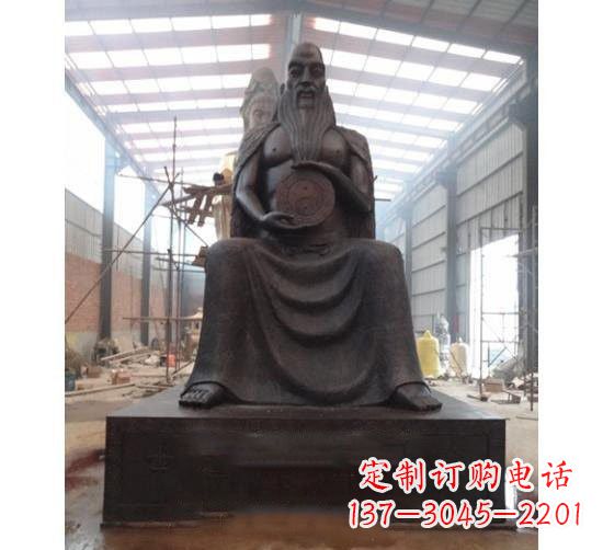 张家口伏羲铜雕