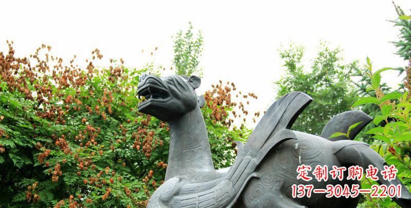 张家口狴犴景观铜雕塑 尊贵品质