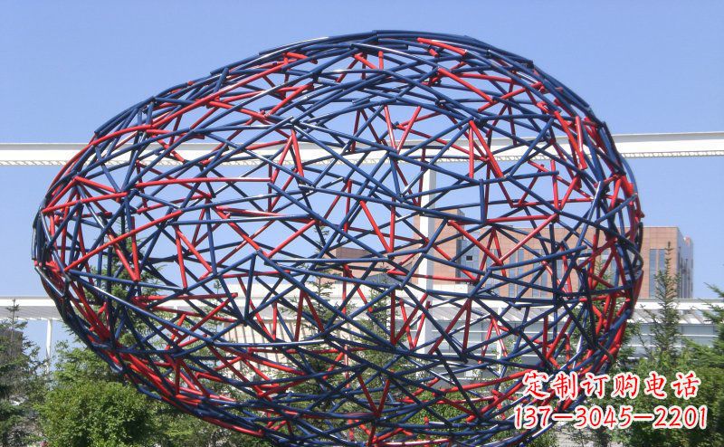 张家口不锈钢抽象恐龙雕塑