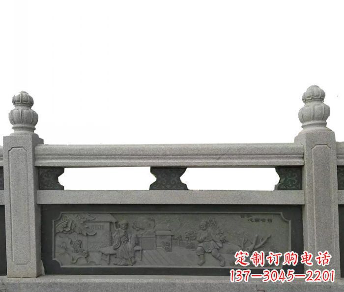 张家口公园仿古石雕栏板