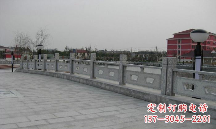 张家口公园仿古石栏板 (2)