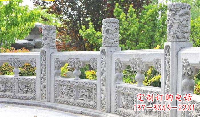 张家口公园仿古石栏板_1