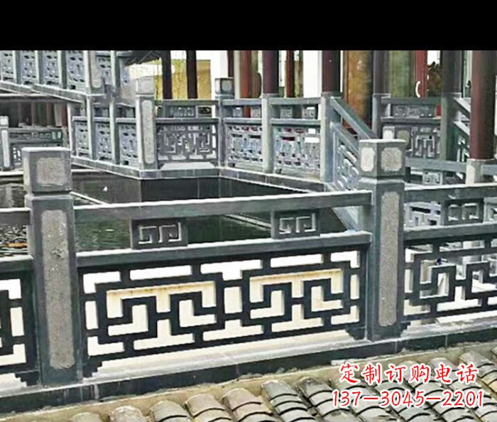 张家口公园仿古石栏板