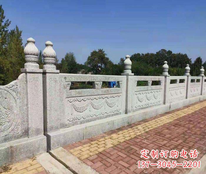 张家口公园景观大理石浮雕栏板