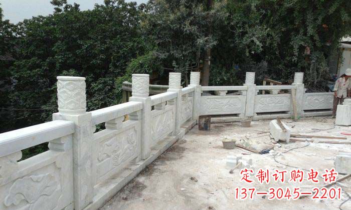 张家口精美大理石栏板雕塑