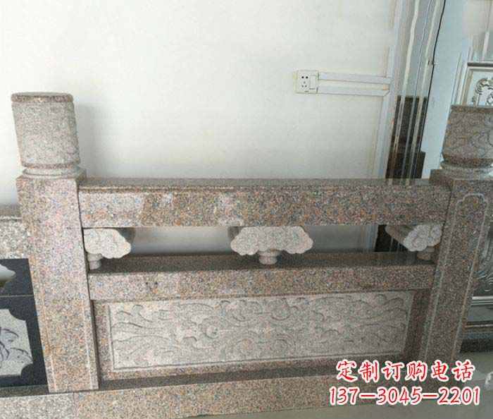 张家口精美大理石栏板雕塑