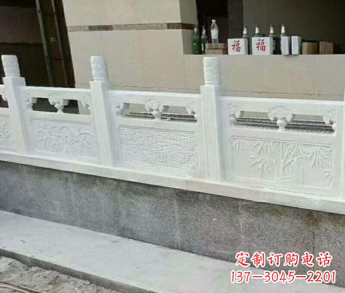 张家口艺术大理石栏板石雕