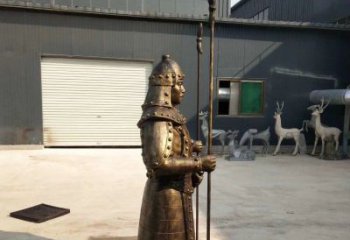 张家口将军雕塑雕刻荣耀与力量