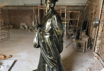 张家口千古经典——代表古代艺术审美的王羲之雕塑