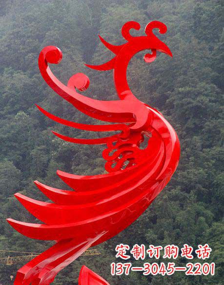 张家口中领雕塑凤凰雕塑,活跃您的空间