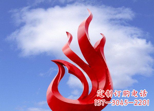 张家口华丽不锈钢凤凰雕塑
