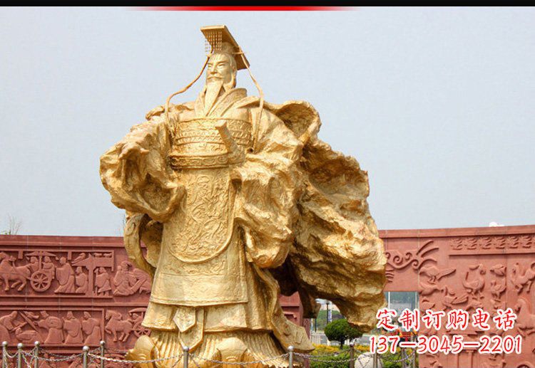 张家口铜雕刘邦,一款经典历久弥新的艺术品