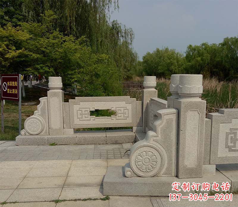 张家口大理石栏板石雕,精美绝伦