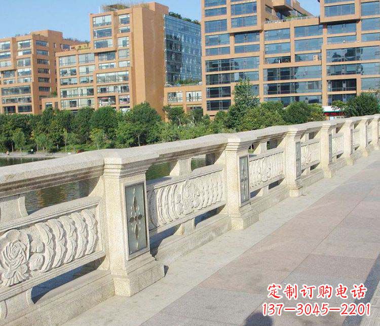 张家口高雅大气的大理石栏板石雕