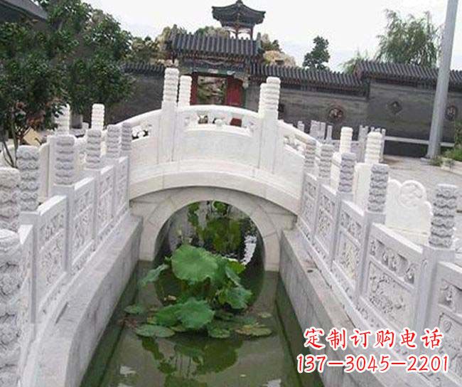 张家口大理石栏板石雕,精美金碧辉煌