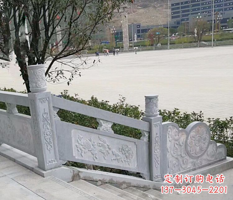 张家口高品质大理石栏板石雕