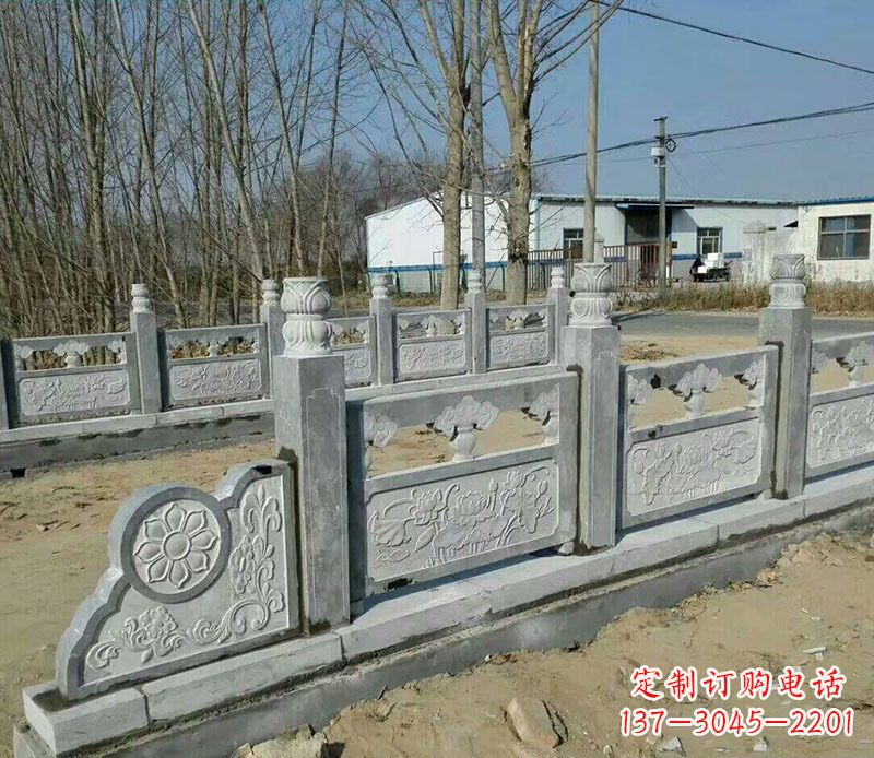 张家口豪华大理石栏板石雕