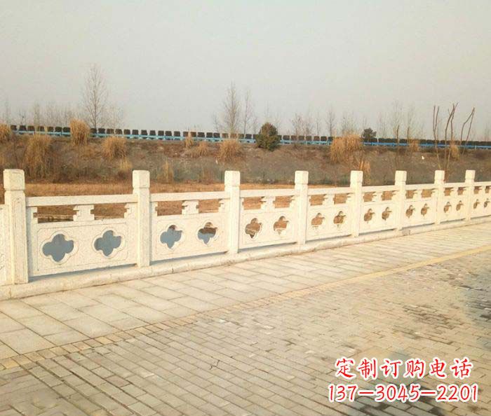 张家口艺术精美的大理石栏板雕塑