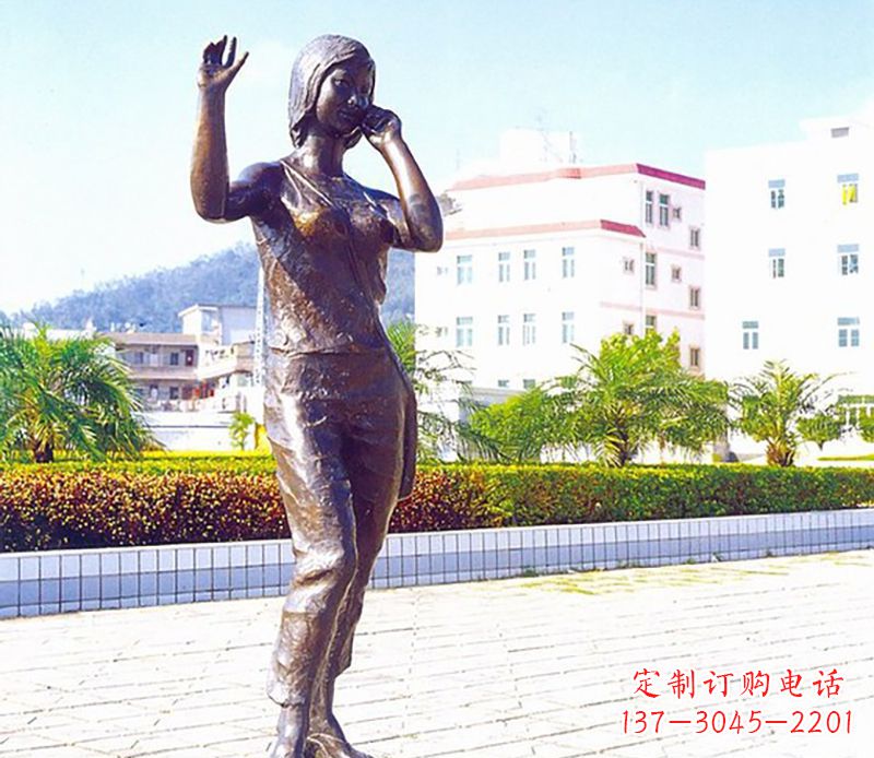 张家口美女雕塑——一种经典的室外观赏雕塑