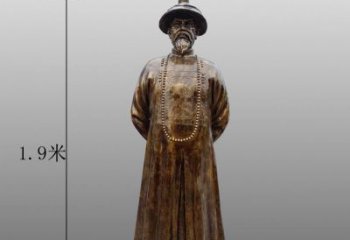 张家口为您量身定制林则徐铜雕像