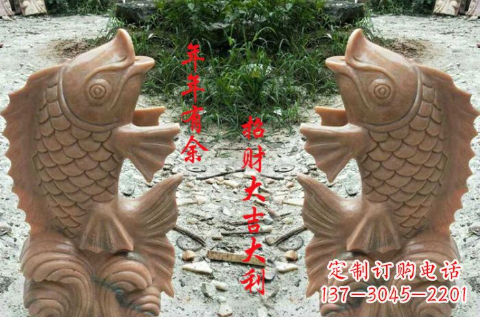 张家口中领雕塑:最精美的鲤鱼雕塑