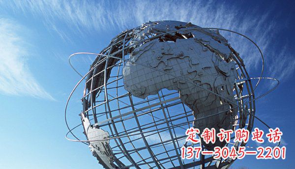 张家口企业不锈钢地球雕塑