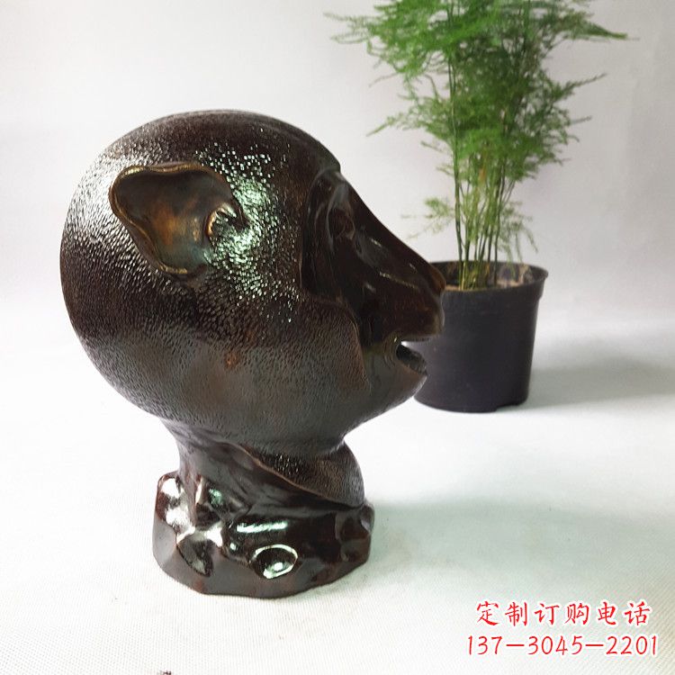 张家口中领雕塑:精美艺术品——猴年生肖铜兽雕塑